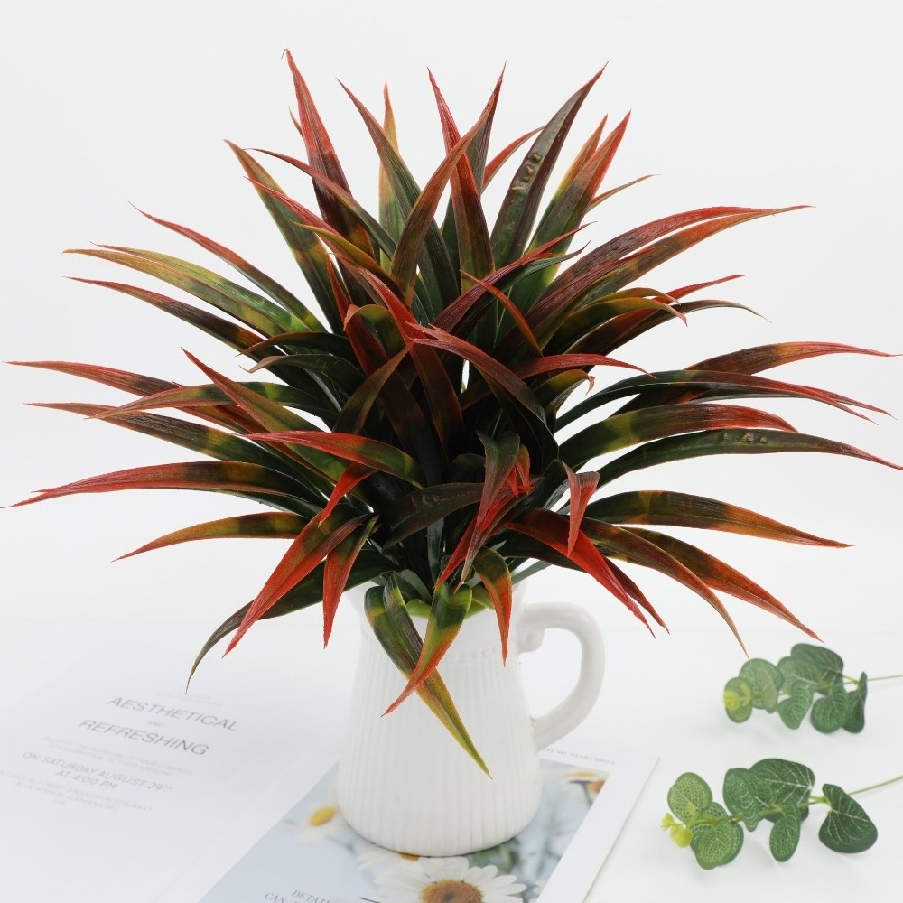 Realistic 42cm Artificial Orch - Spider Plant Hanging ulasan dan harga