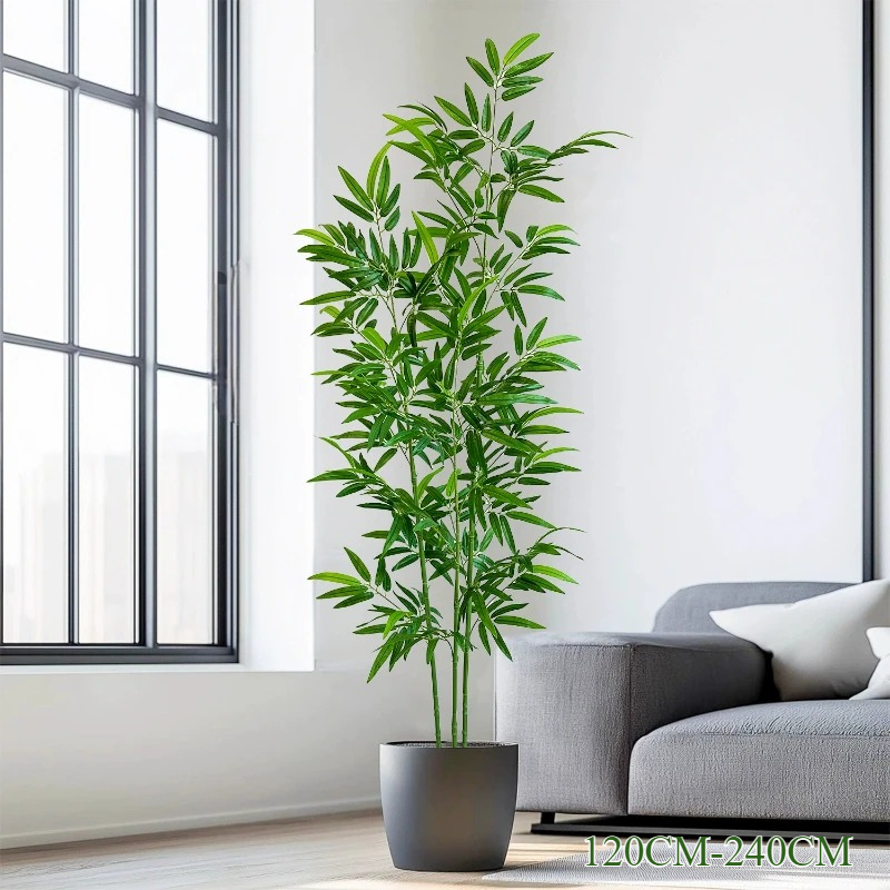 Artificial Green Bamboo Fadele - Ficus Lyrata Tree ulasan dan harga