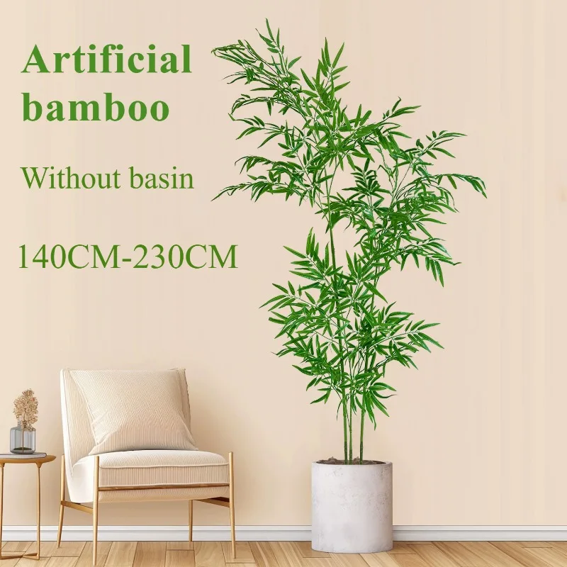 Artificial Bamboo Large Green  - Ficus Lyrata Tree ulasan dan harga