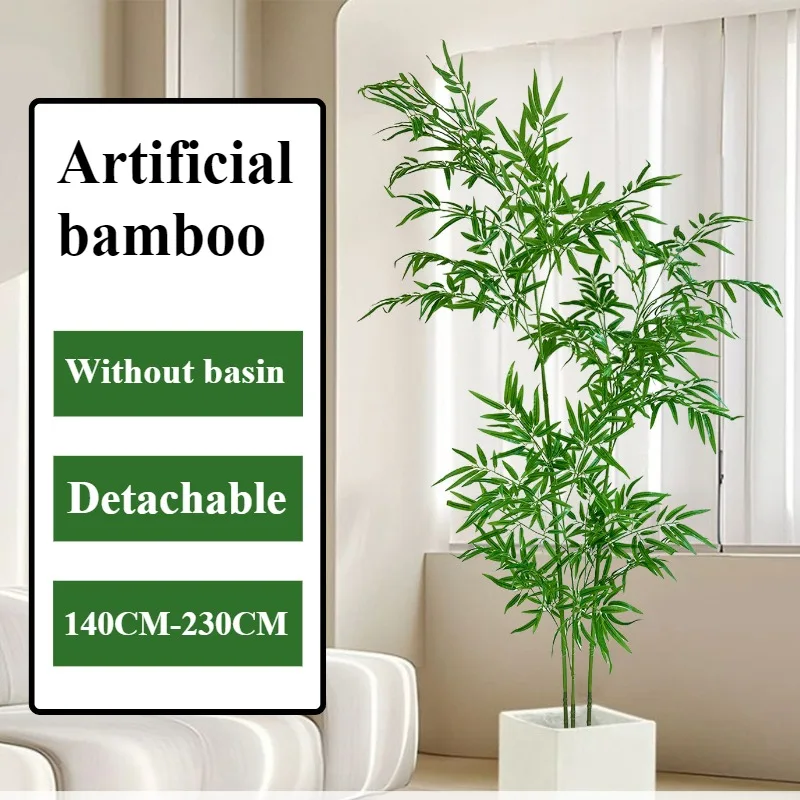Artificial Bamboo Large Green  - Ficus Lyrata Tree ulasan dan harga